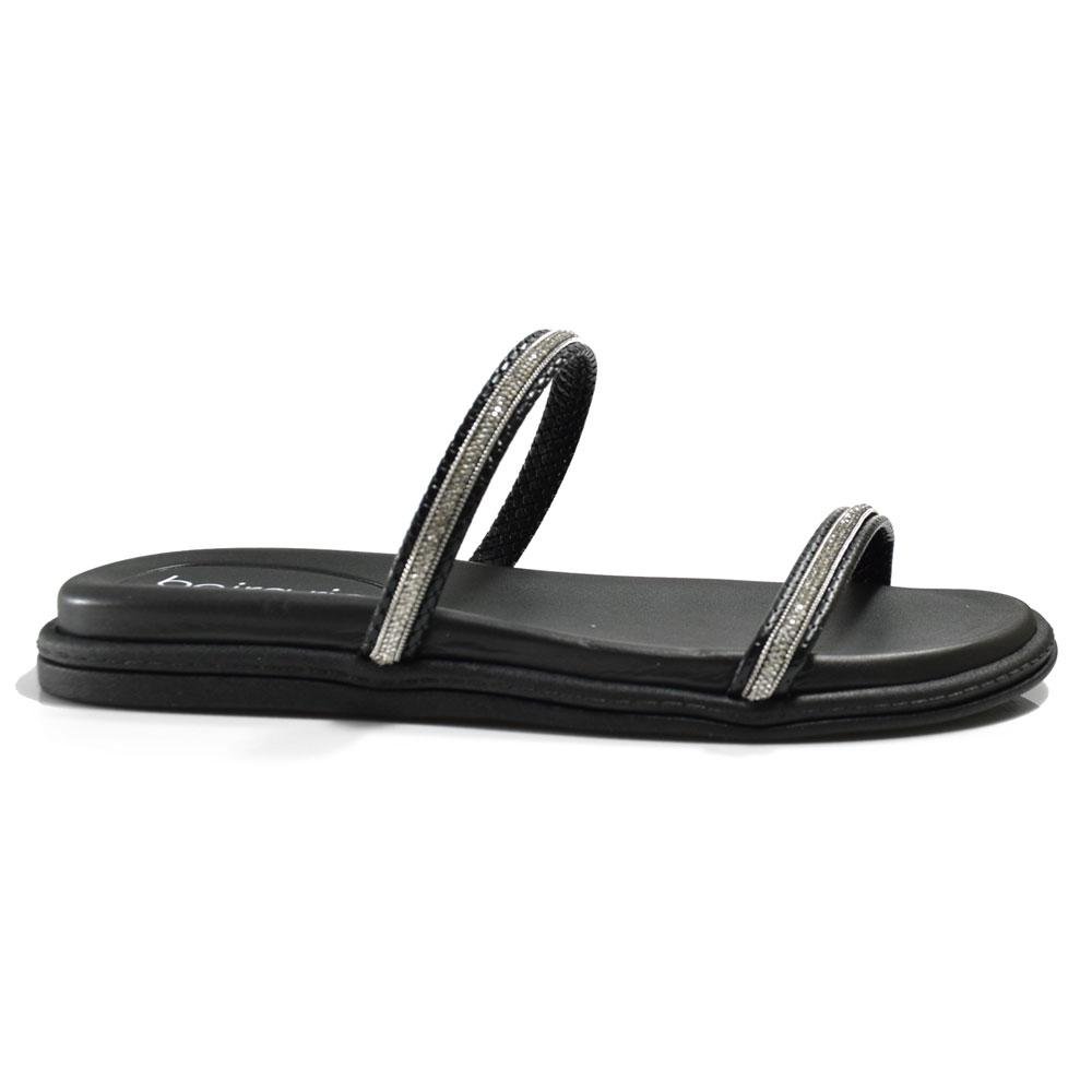 Sandália Rasteira Feminina Beira Rio Preto 3