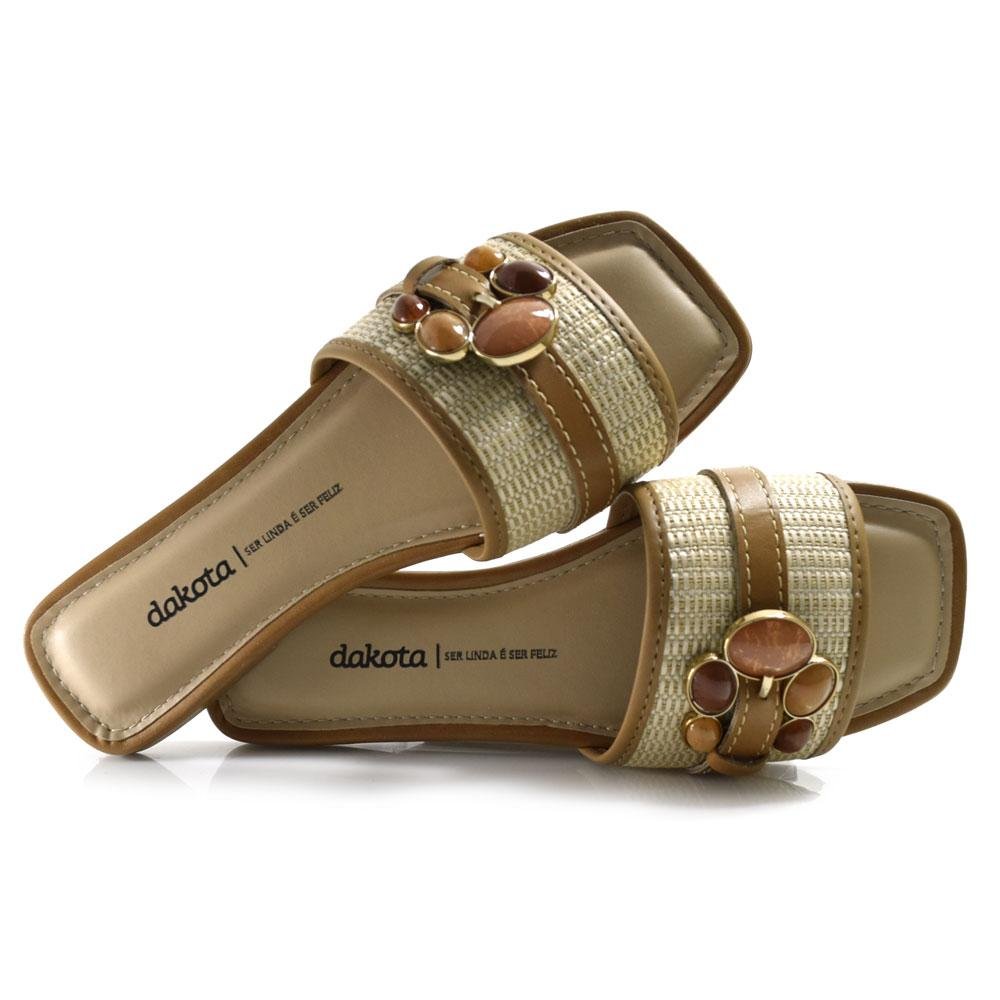 Sandália Rasteira Feminina Dakota