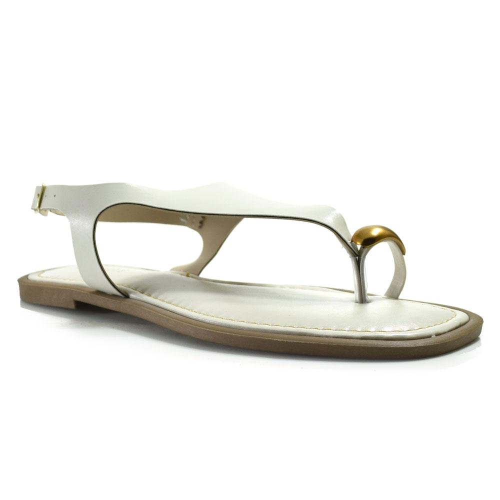 Sandália Rasteira Feminina Lacolly