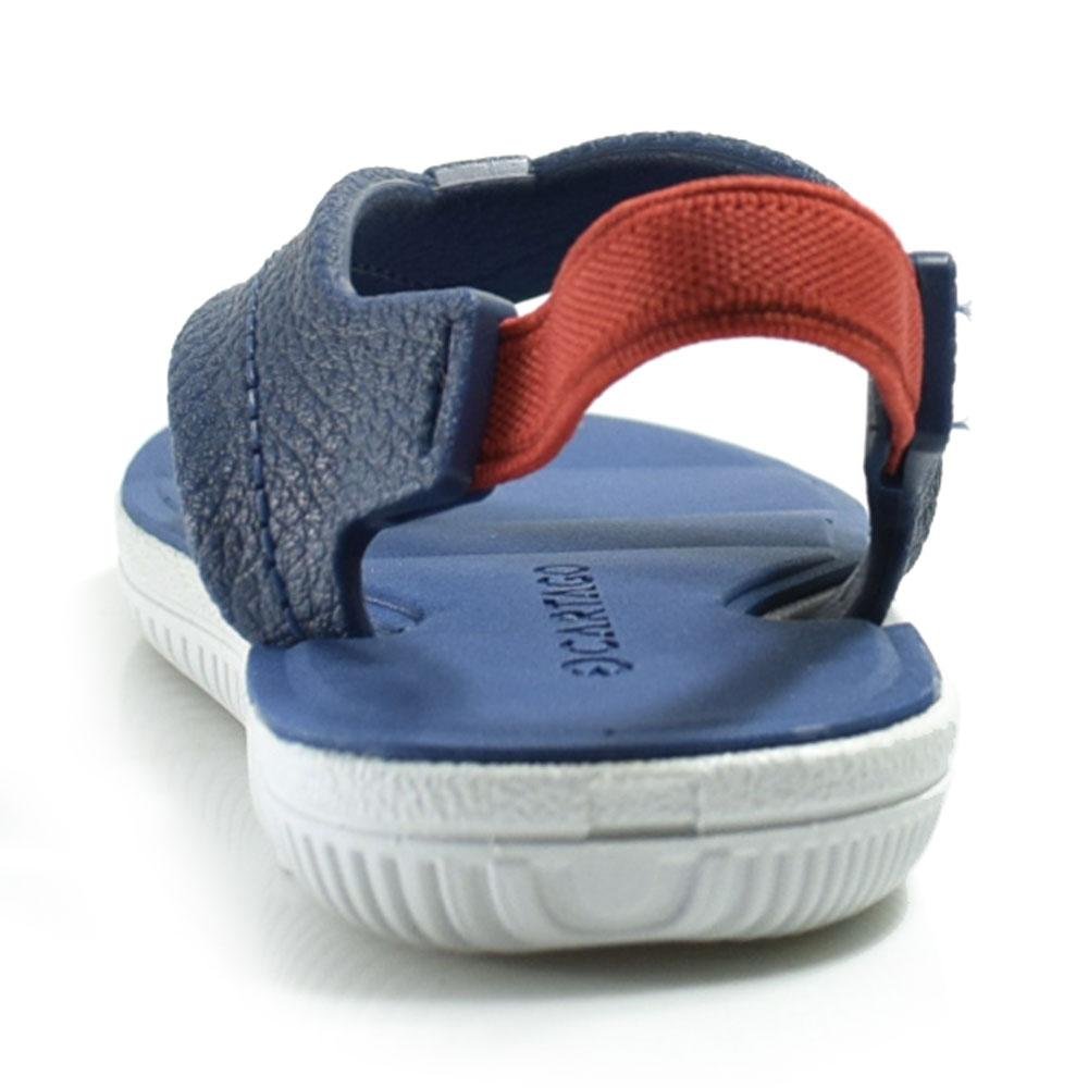 Chinelo com Elástico Infantil de Menino Cartago Aspen Azul 4