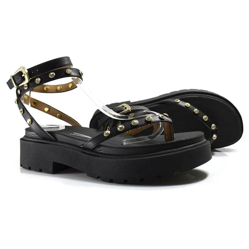 Papete Feminina Vizzano Preto 2