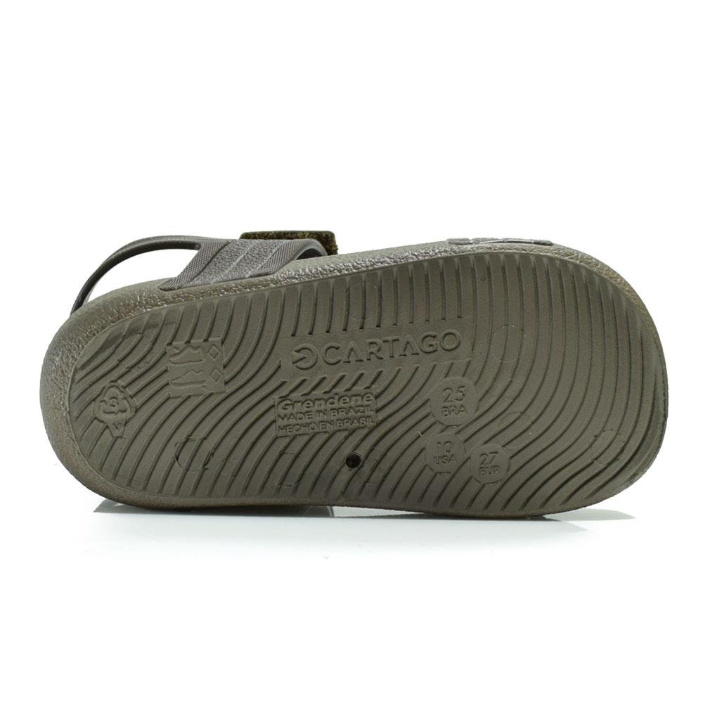 Papete Fácil Calce Infantil de Menino Cartago Atlanta Marrom 7