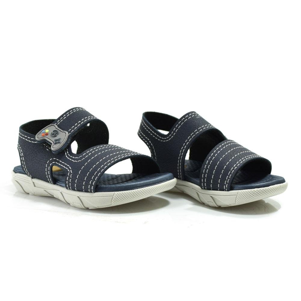Sandália Infantil de Menino Molekinho Azul 2