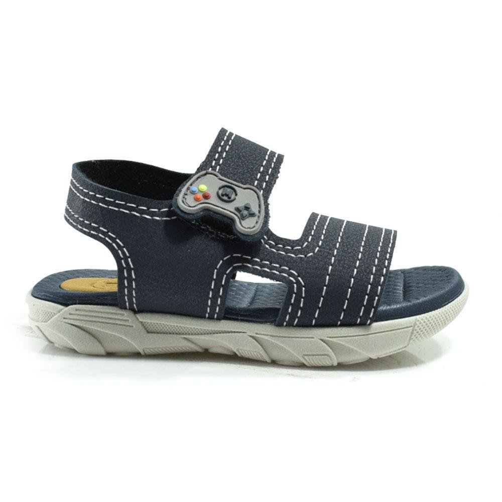Sandália Infantil de Menino Molekinho Azul 3