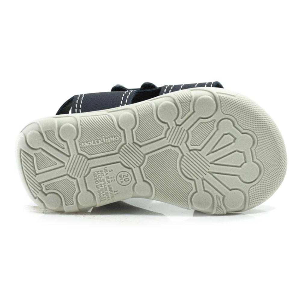 Sandália Infantil de Menino Molekinho Azul 7