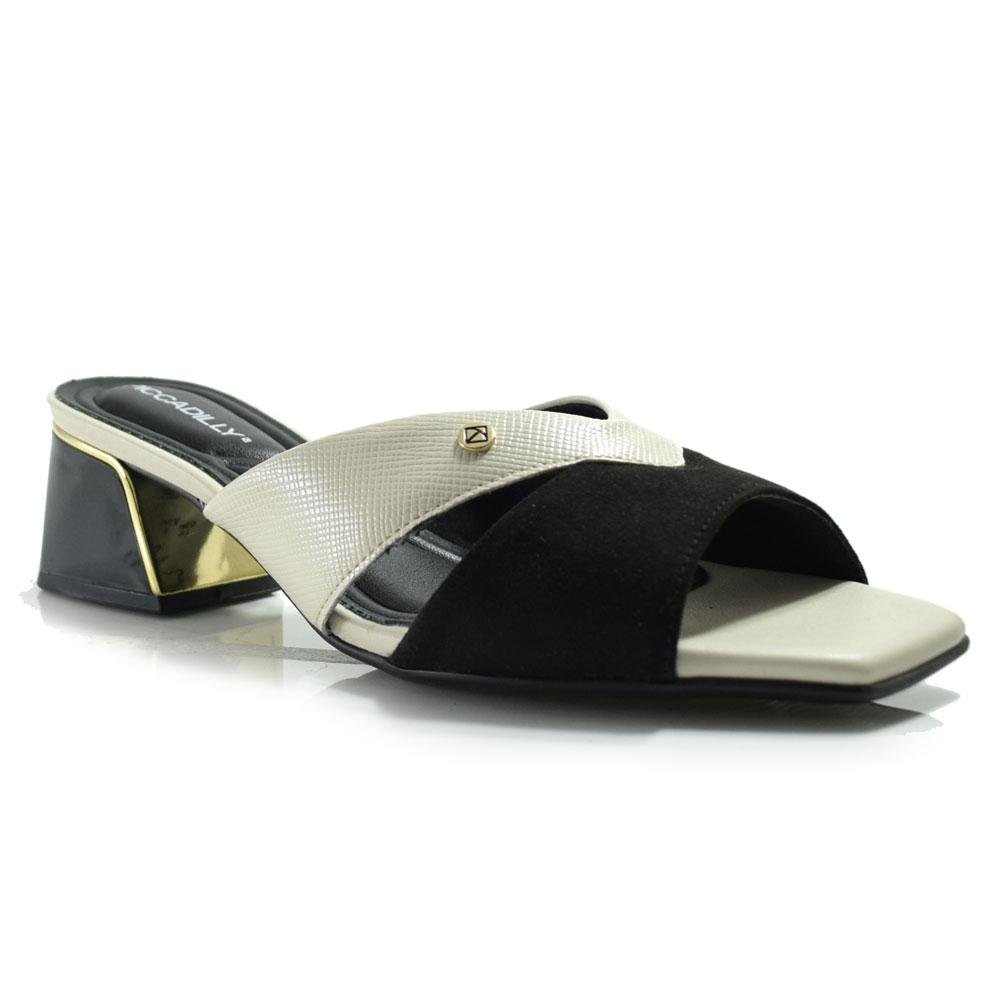 Tamanco  Salto Bloco Feminino Piccadilly