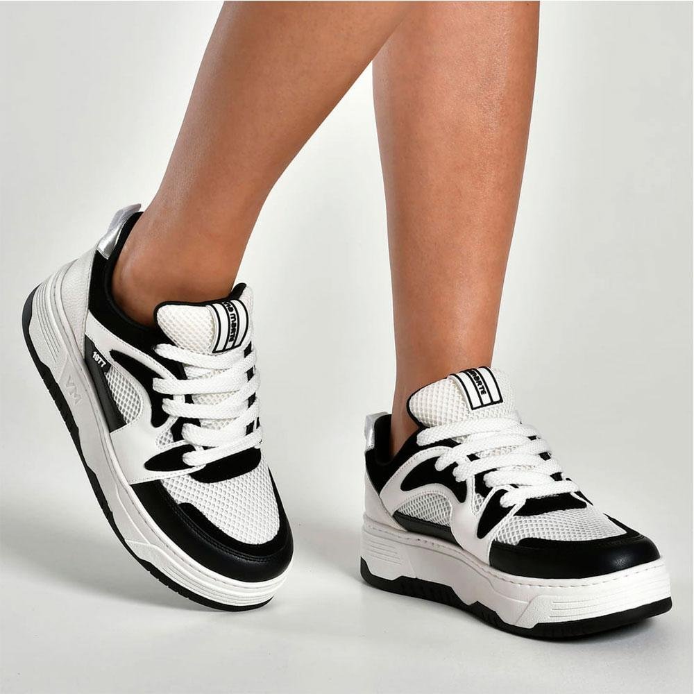 Tênis Casual Feminino Via Marte Branco 3