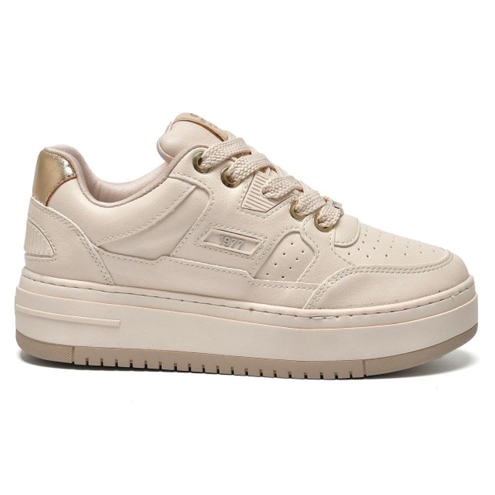 Tênis Casual Feminino Via Marte Creme 4