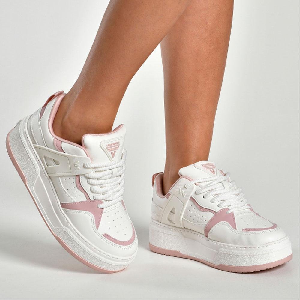 Tênis Feminino Casual Via Marte  Branco 3