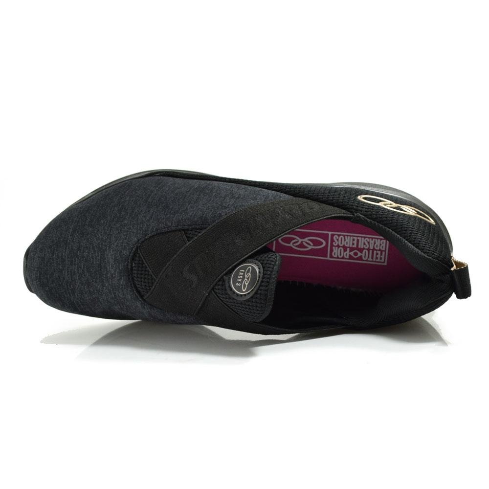 Tênis Feminino Olympikus Easy 3 Preto 6