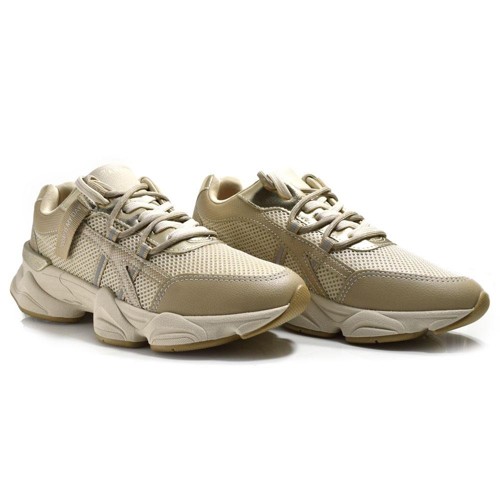 Tênis Feminino Ramarim Chunky Bege 2