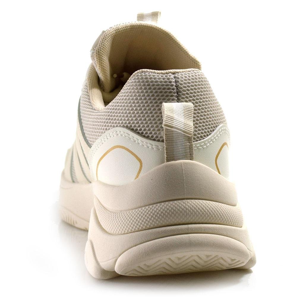 Tênis Feminino Ramarim Chunky Bege 4