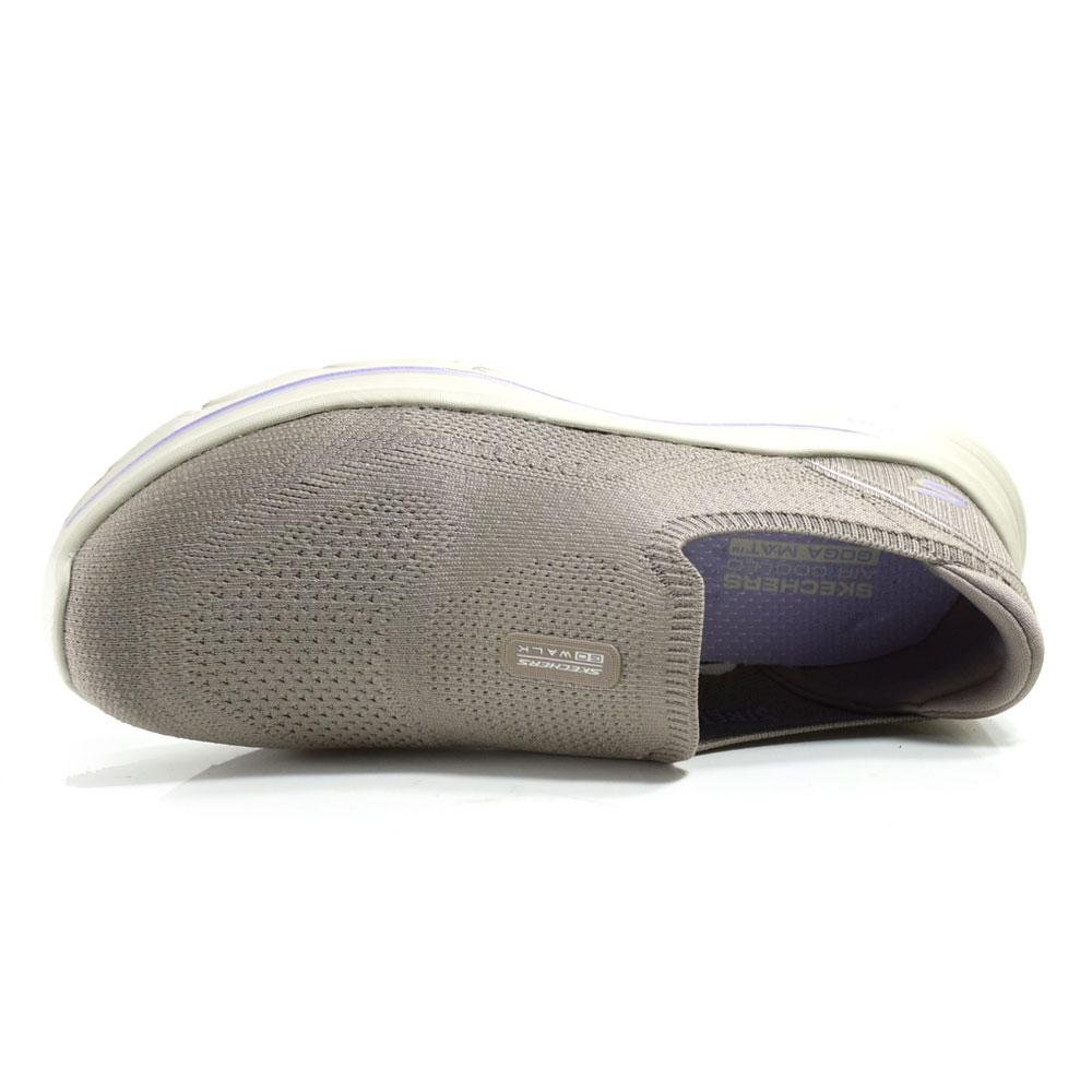 Tênis Feminino Skechers Go Walk 8 Bege 5