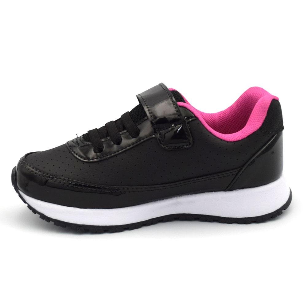 Tênis Infantil Feminino Jet Kids Preto 5