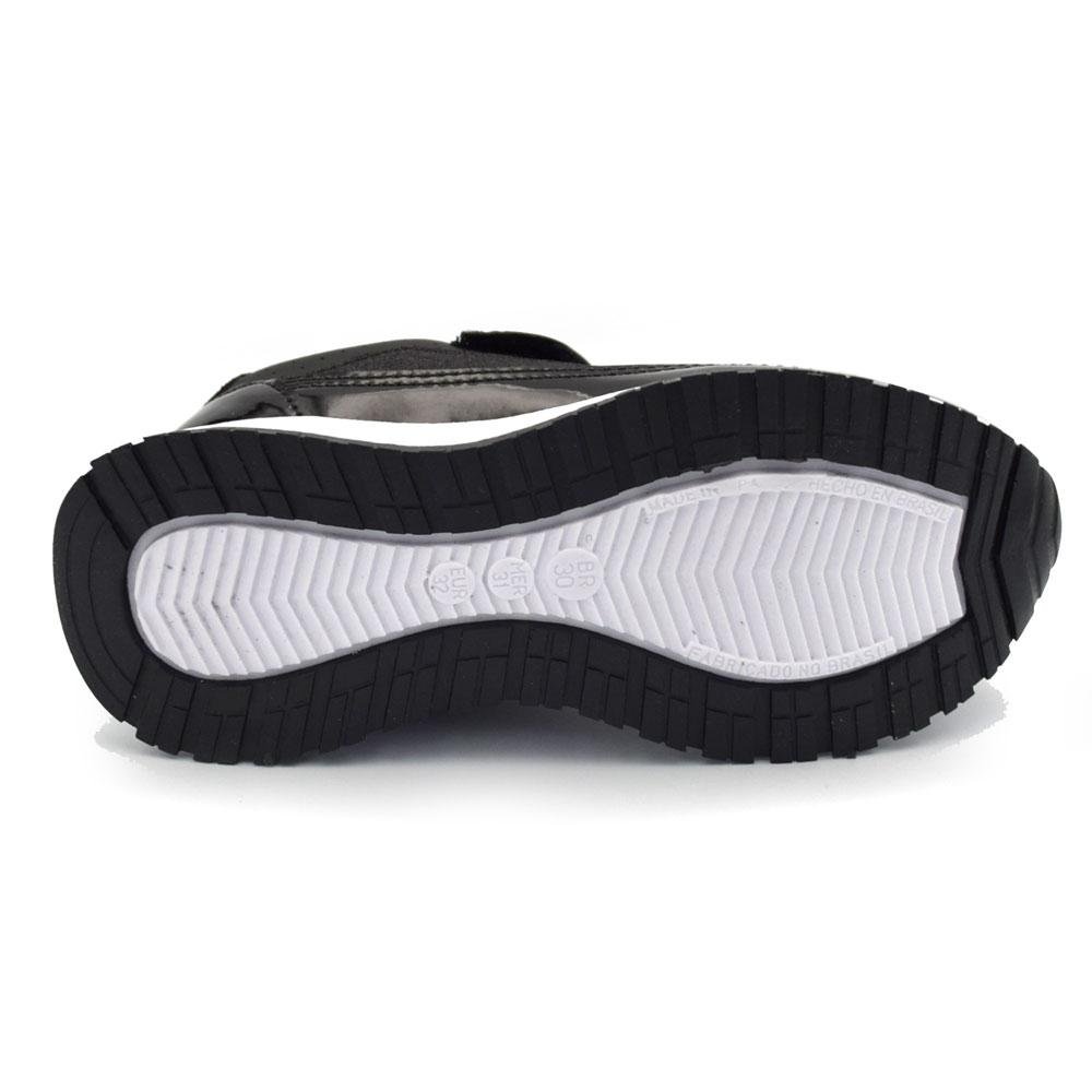 Tênis Infantil Feminino Jet Kids Preto 7