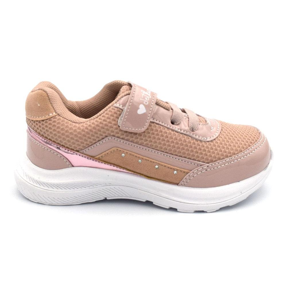 Tênis Infantil Feminino Jet Kids Marrom 3