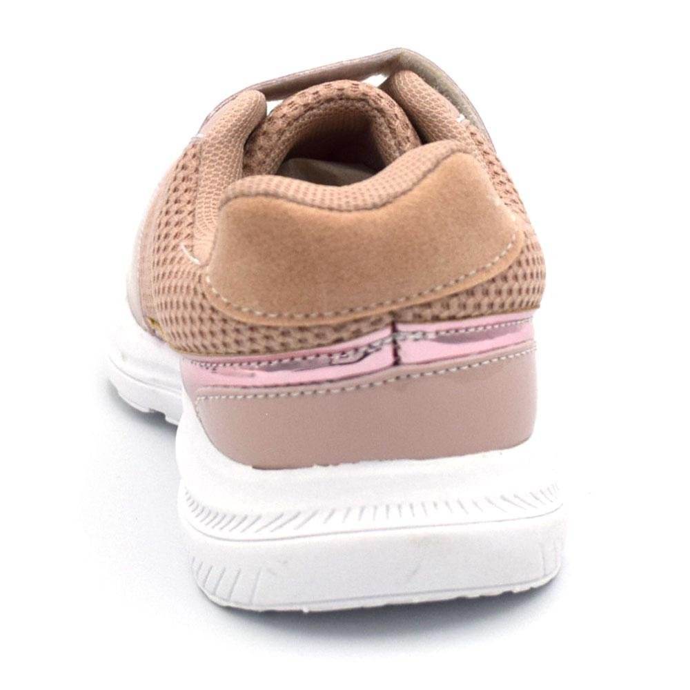 Tênis Infantil Feminino Jet Kids Marrom 4