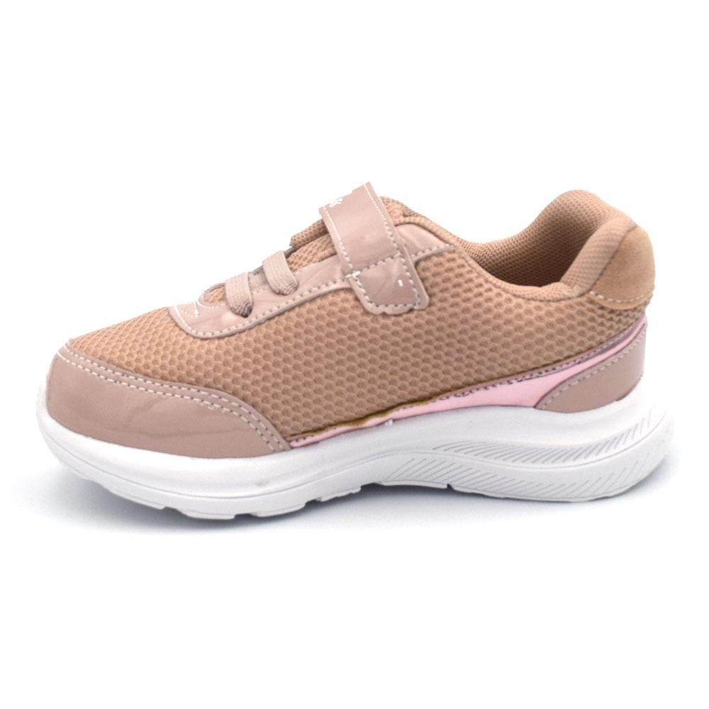 Tênis Infantil Feminino Jet Kids Marrom 5