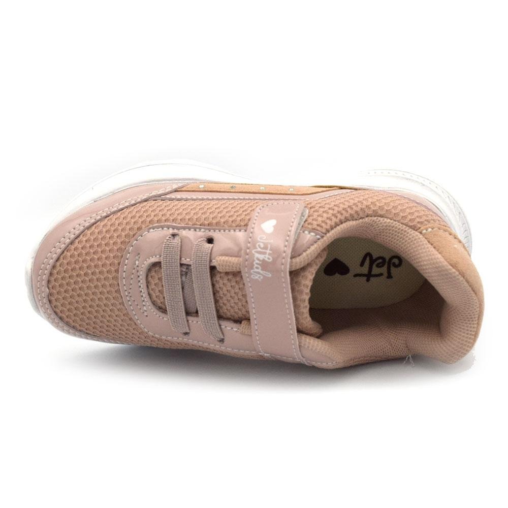 Tênis Infantil Feminino Jet Kids Marrom 6