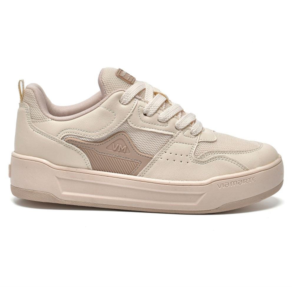 Tênis Feminino Via Marte  Bege 4