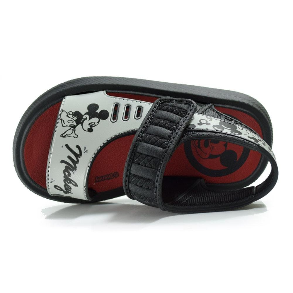 Sandália Papete Infantil Stich Grendene Branco/Preto 5