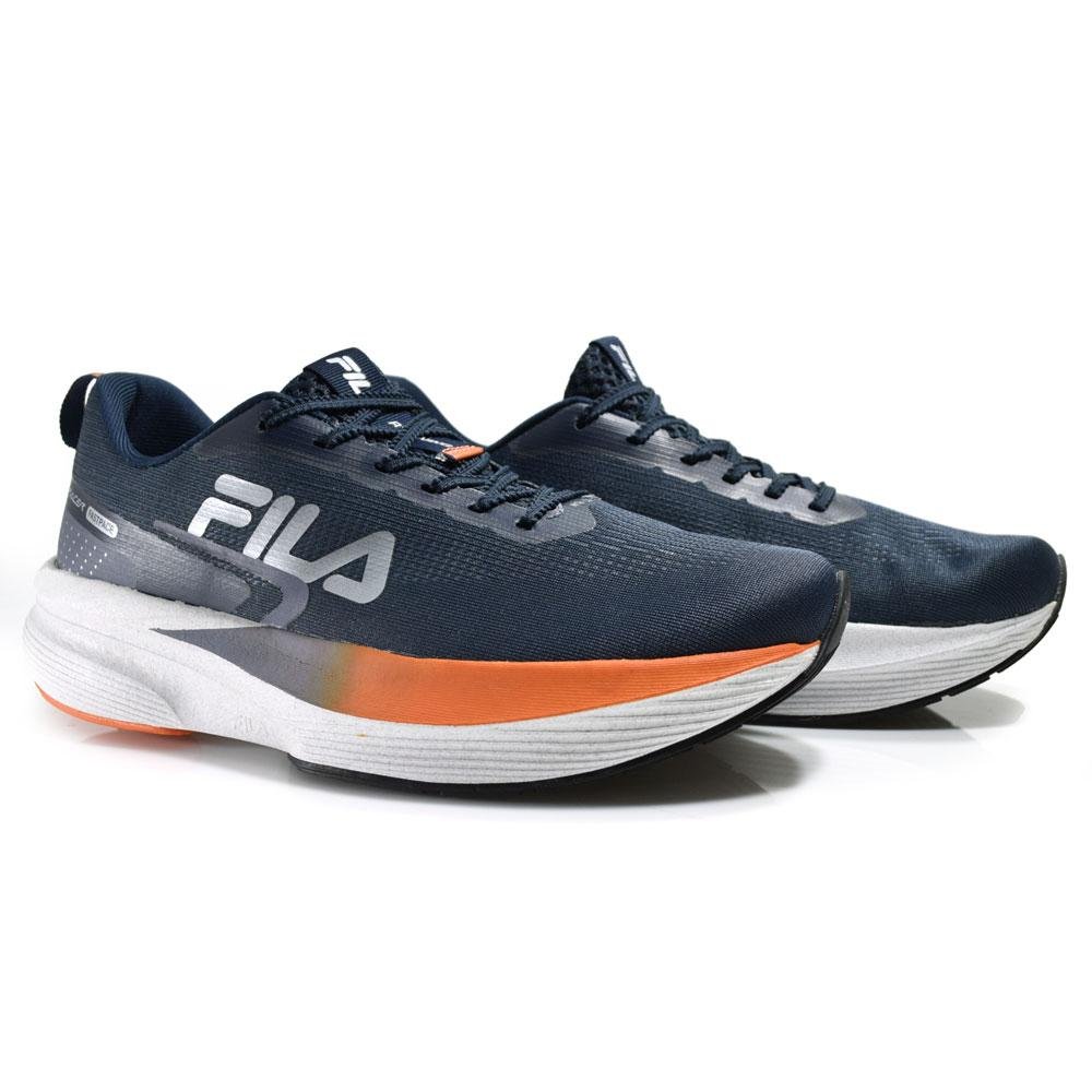 Tênis Masculino Fila Racer Fastpace Azul Marinho 2