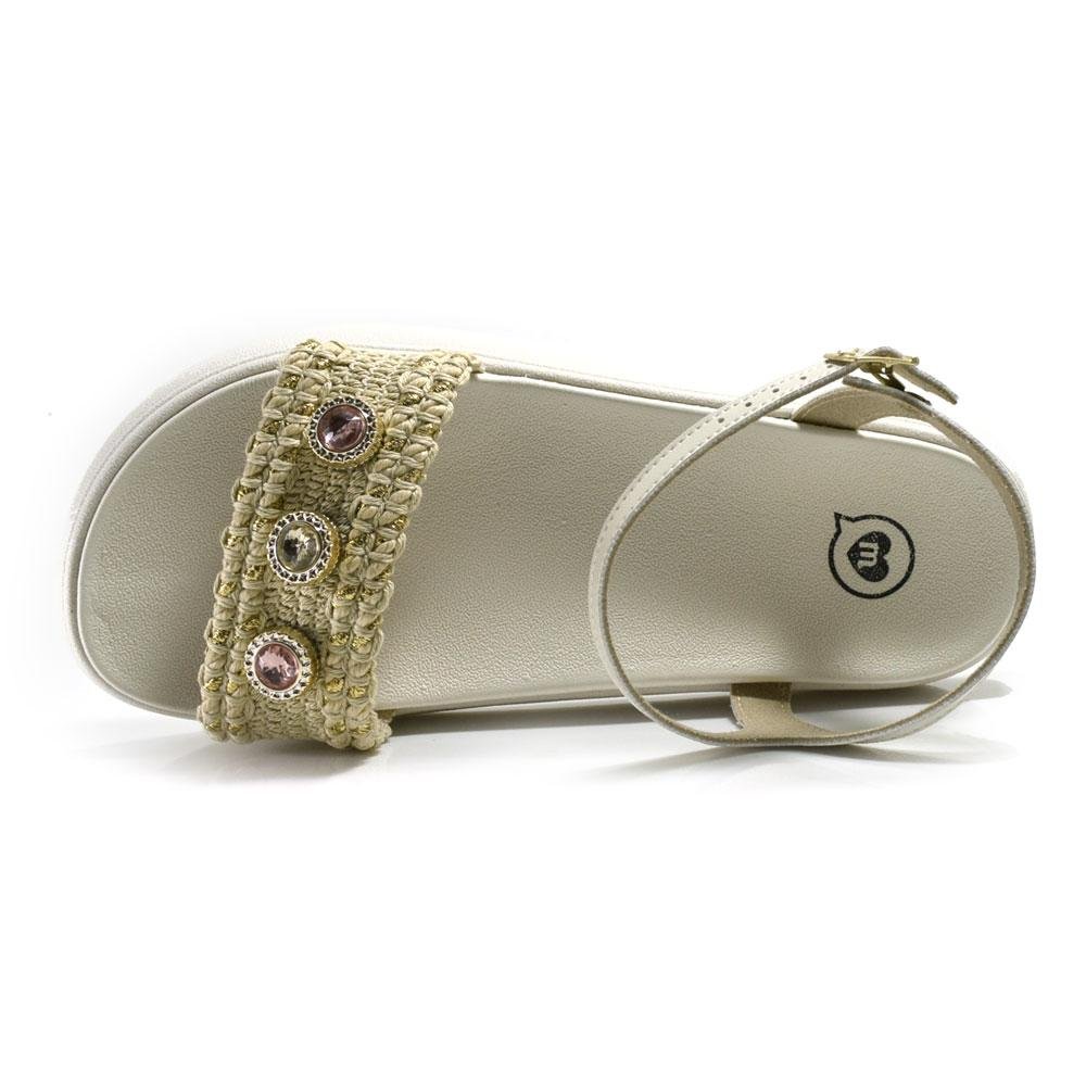 Papete Infantil de Menina Molekinha do 26 ao 34 Off White 6