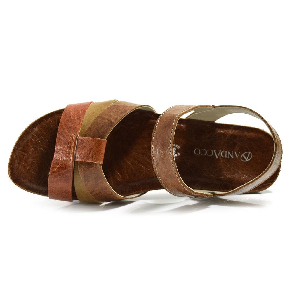 Papete de Couro Feminina Andacco Marrom 6