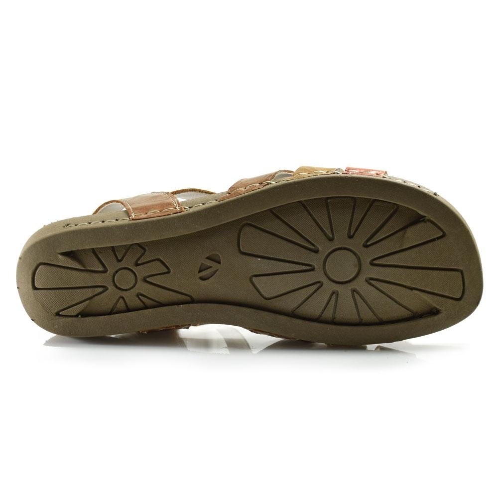 Papete de Couro Feminina Andacco Marrom 7