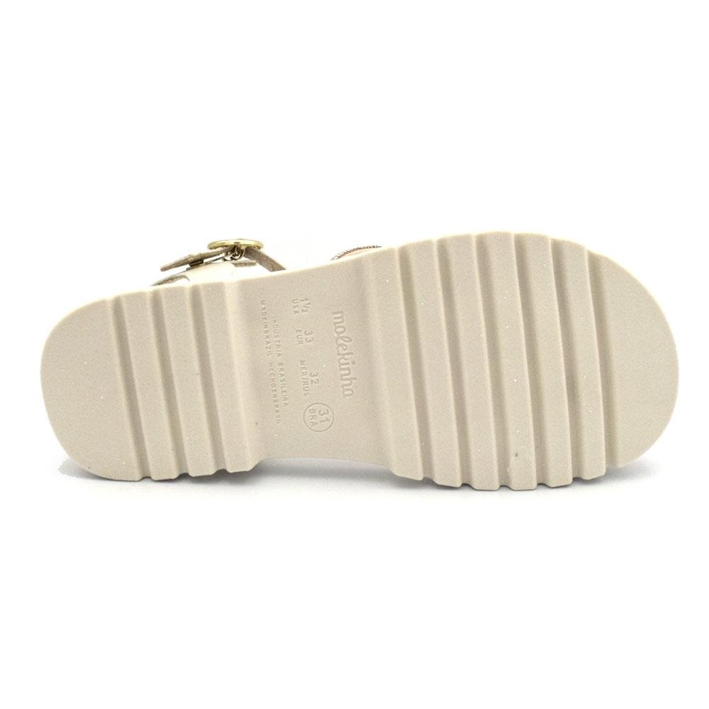 Papete Infantil de Menina Molekinha do 26 ao 36 2344.129.28104 Off White 7