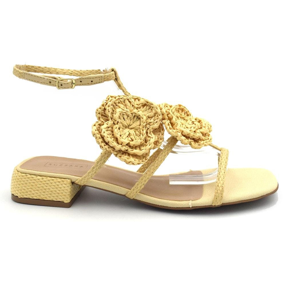Sandália Feminina Suzzara 4331-11739 Amarelo 3