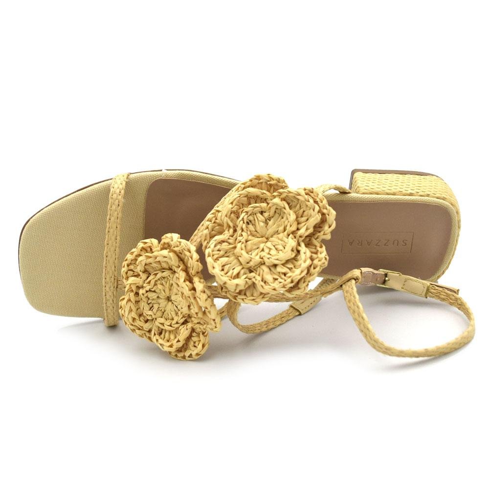 Sandália Feminina Suzzara 4331-11739 Amarelo 6