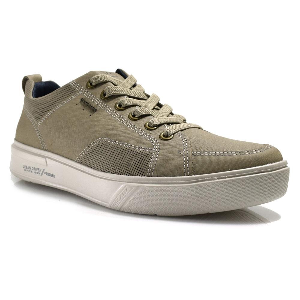 Tênis Casual de Couro Masculino Pegada 111902