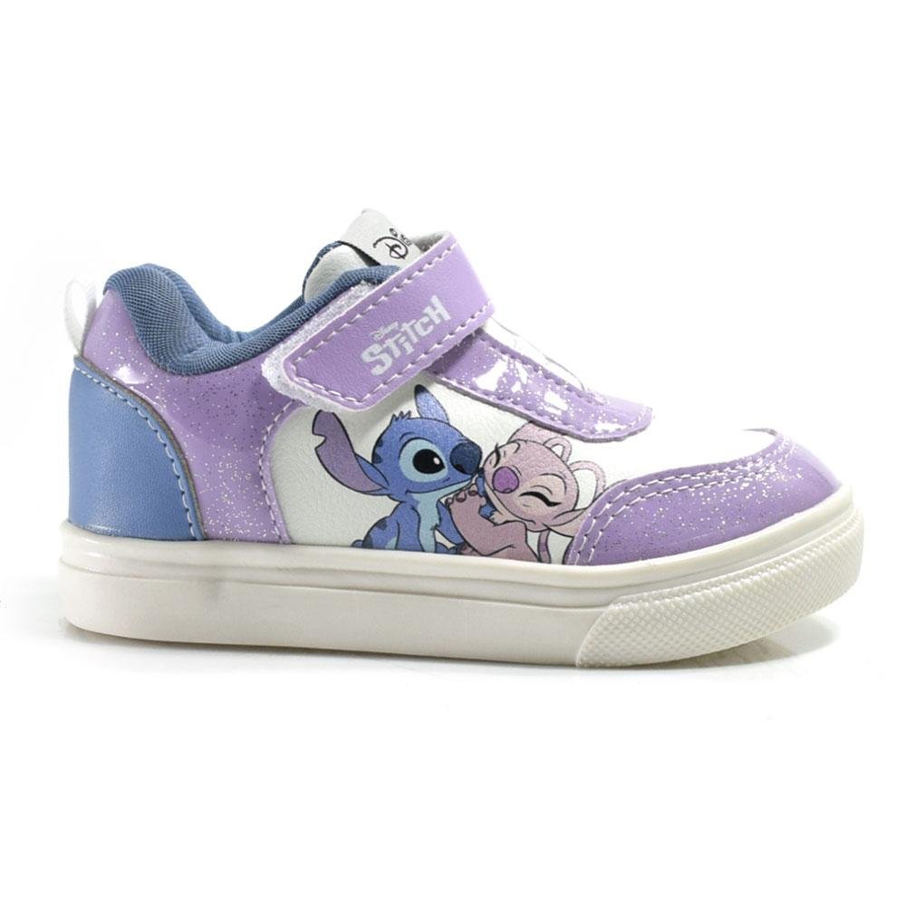 Tênis Infantil de Menina Stitch do 22 ao 27 DST02DY Branco 3