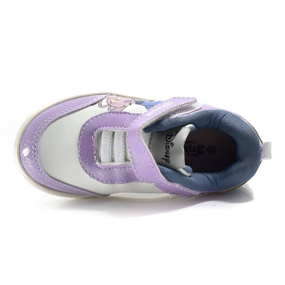 Tênis Infantil de Menina Stitch do 22 ao 27 DST02DY Branco 6