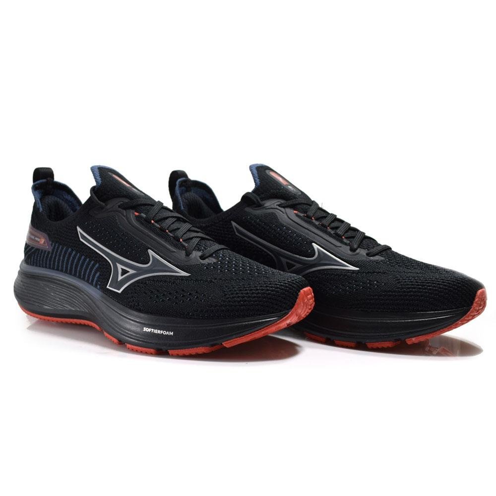 Tênis Infantil Mizuno Cool Ride 3 JR Preto 6