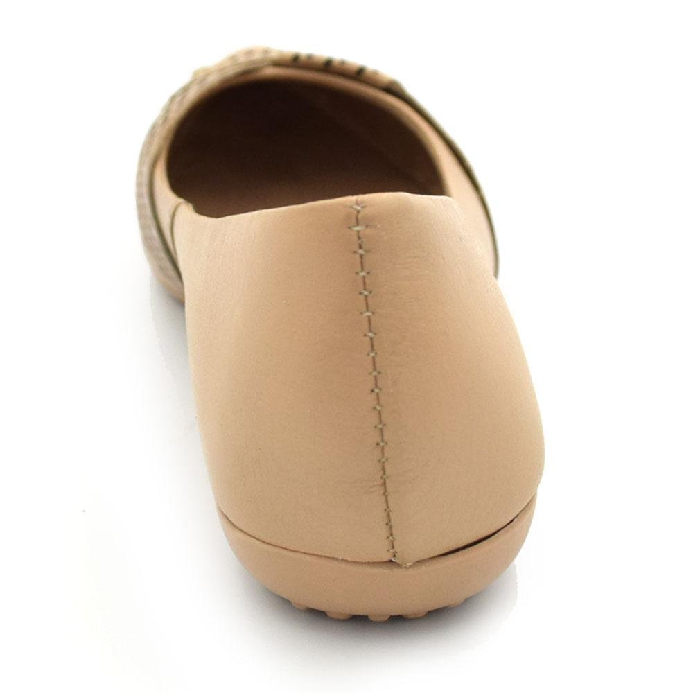 Sapatilha de Couro Feminina Bottero 353329 Bege 4