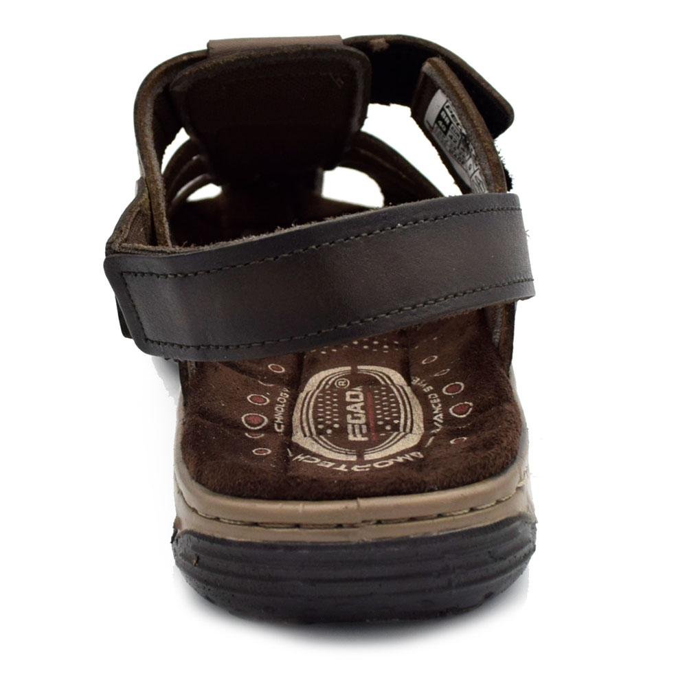 Papete de Couro Masculina Pegada Marrom 4