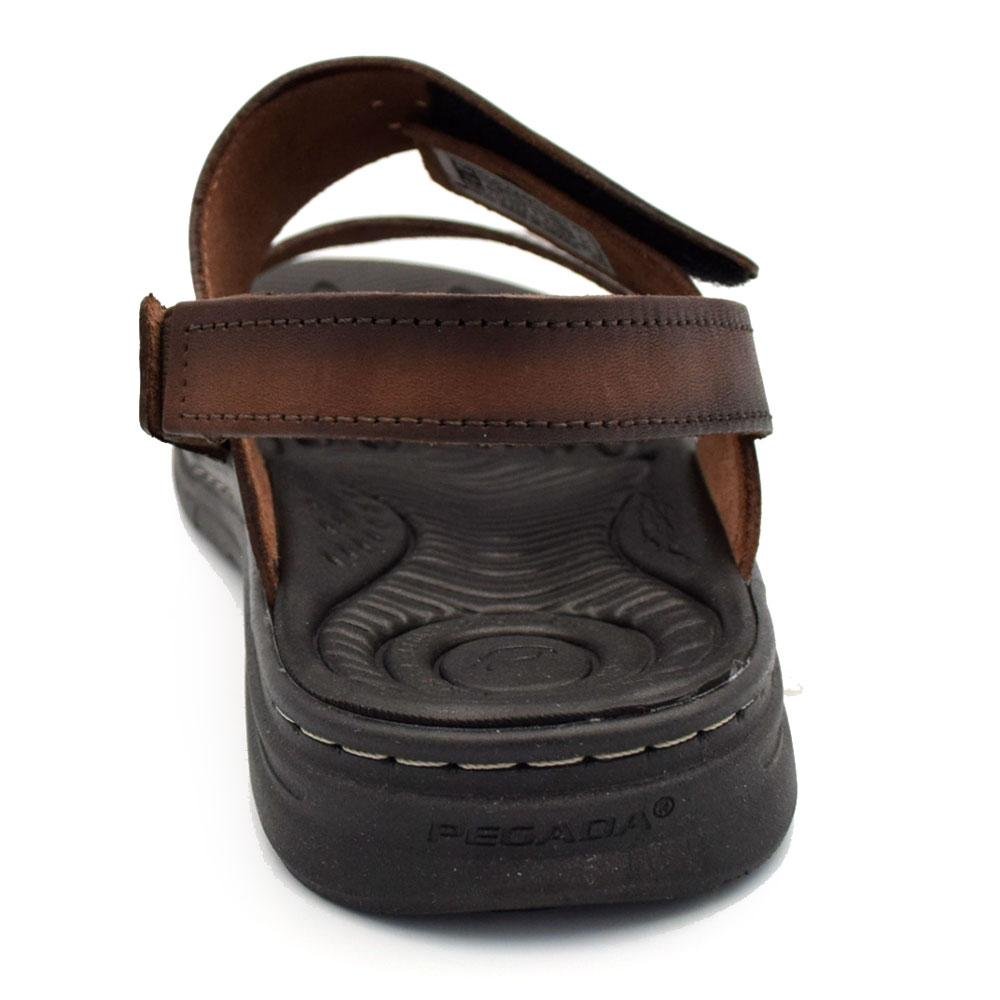 Papete de Couro Masculina Pegada Marrom 4