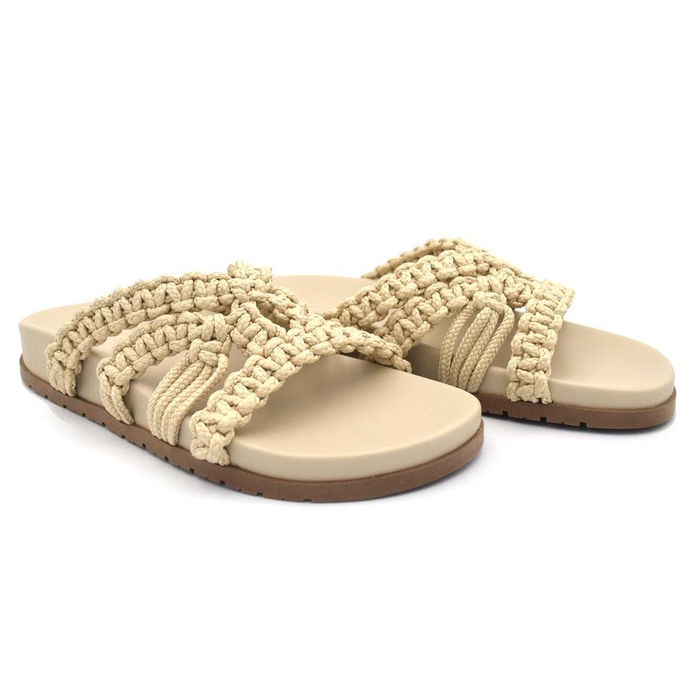 Papete Feminina Suzzara Creme 2