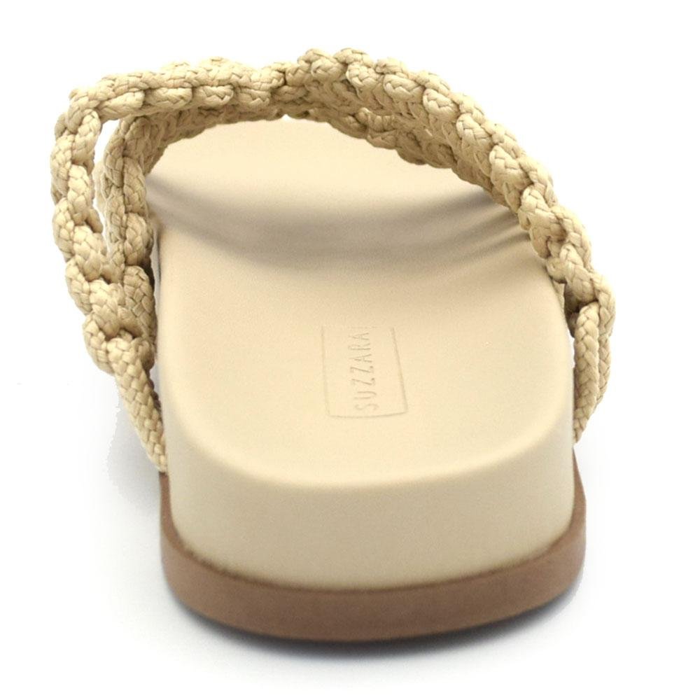 Papete Feminina Suzzara Creme 4