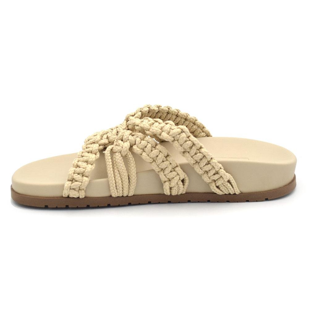 Papete Feminina Suzzara Creme 5