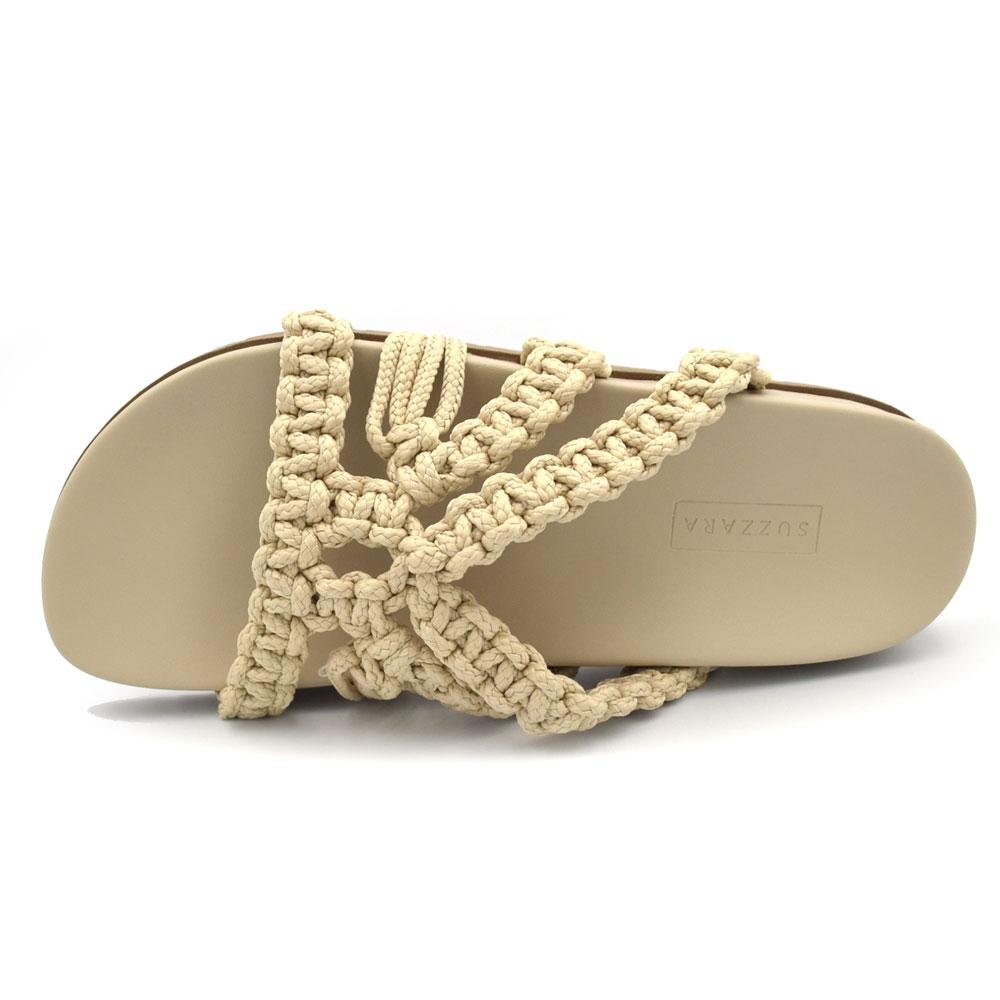 Papete Feminina Suzzara Creme 6