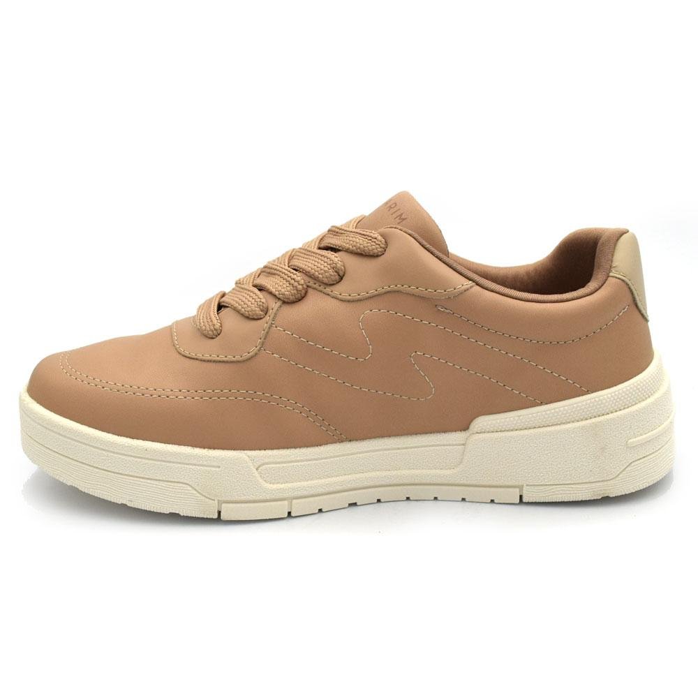 Tênis Casual Feminino Ramarim Marrom 5