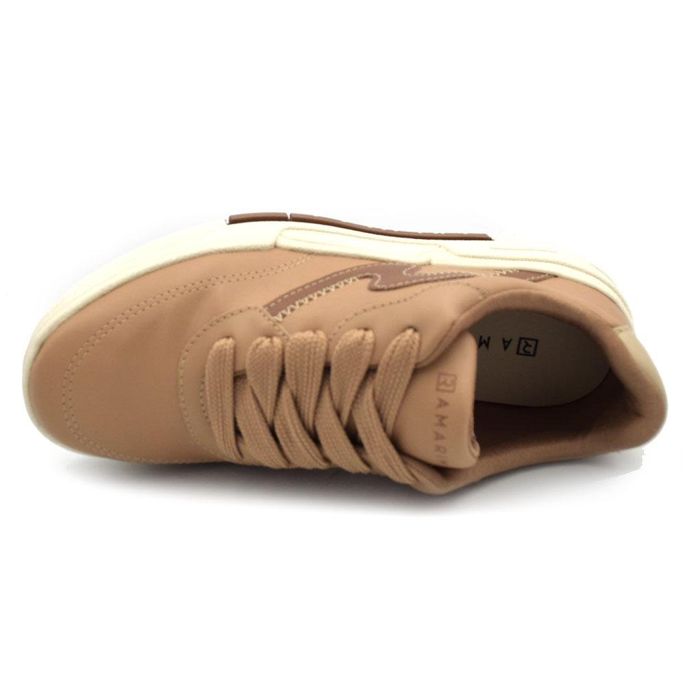 Tênis Casual Feminino Ramarim Marrom 7