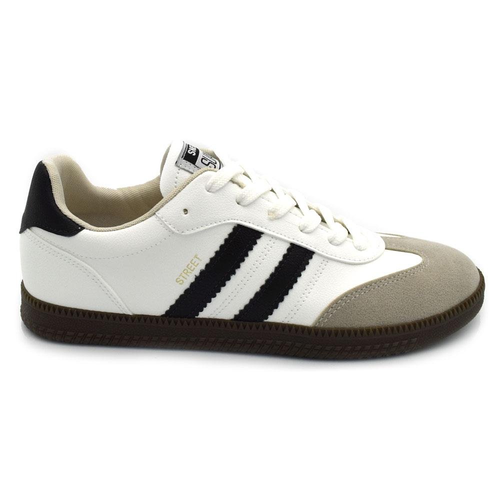 Tênis Casual Feminino Sua Cia Branco/Preto 3
