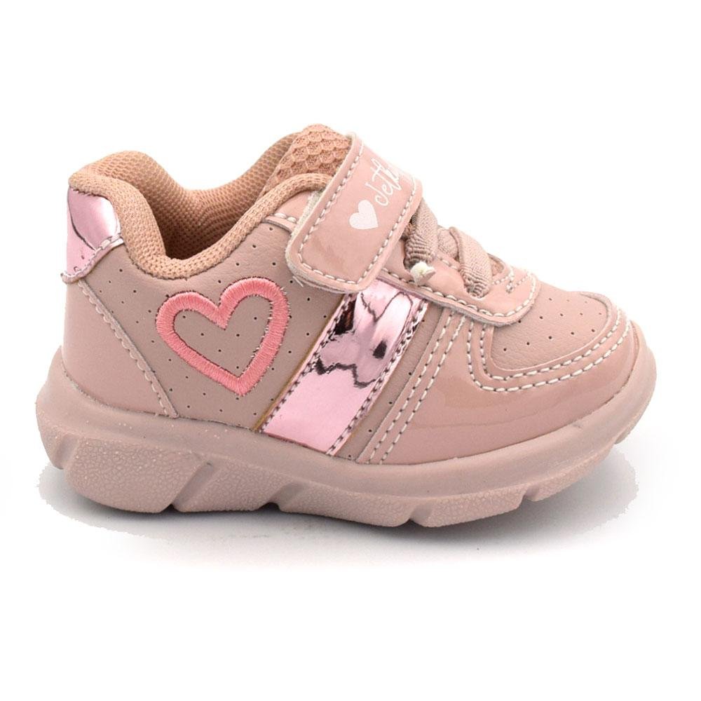 Tênis Infantil de Menina Jet Kids do 18 ao 24 Rosa 3