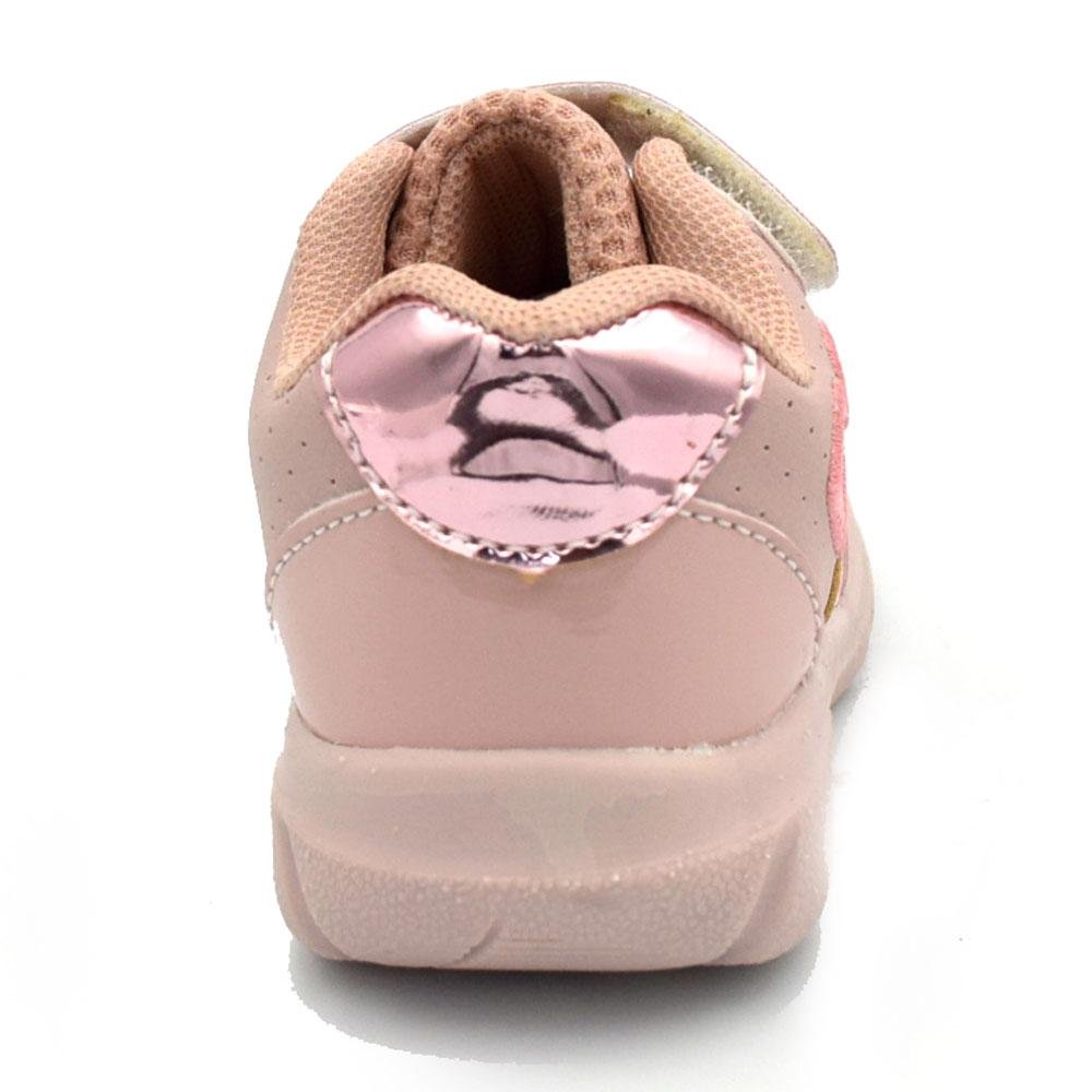 Tênis Infantil de Menina Jet Kids do 18 ao 24 Rosa 4