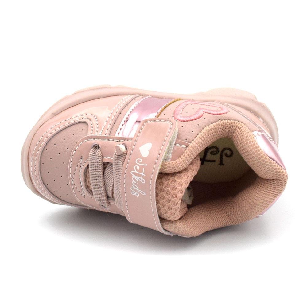 Tênis Infantil de Menina Jet Kids do 18 ao 24 Rosa 6