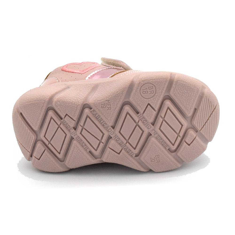 Tênis Infantil de Menina Jet Kids do 18 ao 24 Rosa 7